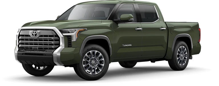 2022 Toyota Tundra Limited in Army Green | Ken Ganley Toyota Akron in Akron OH