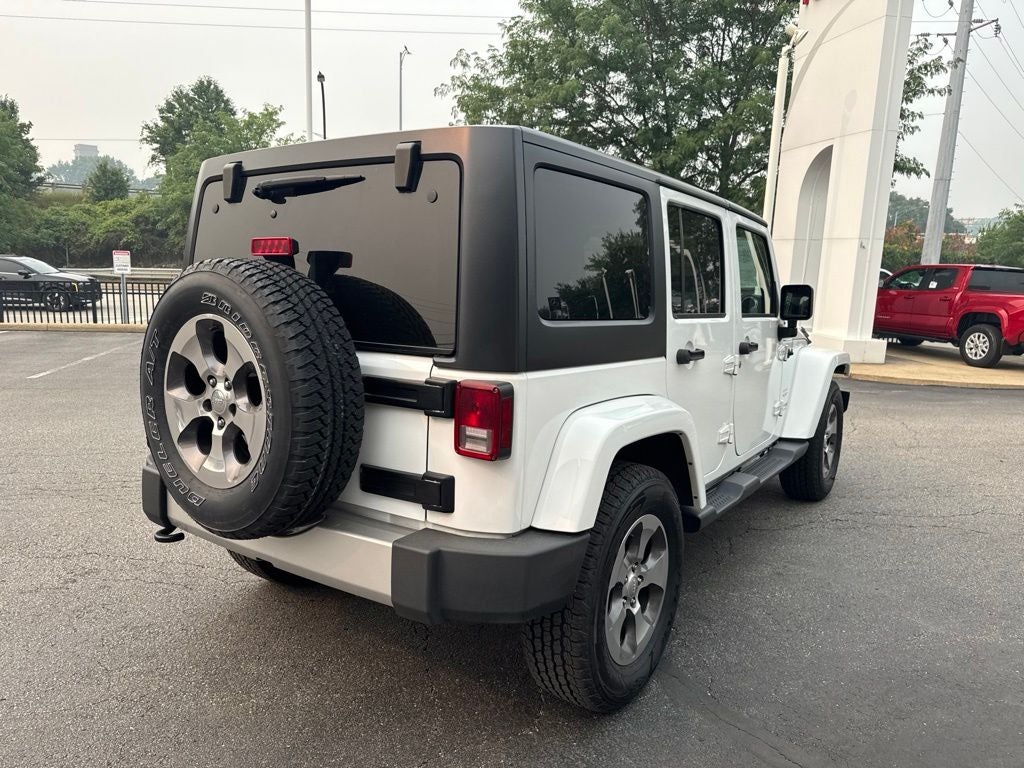 2018 Jeep Wrangler JK Unlimited Sahara