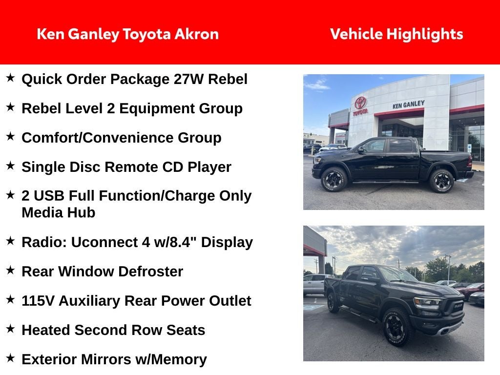 2020 RAM 1500 Rebel