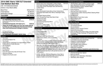 2016 GMC Sierra 1500 SLT