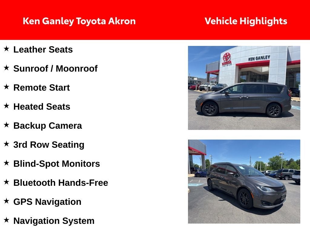 2018 Chrysler Pacifica Touring L Plus