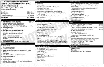 2024 Chevrolet Silverado 2500HD Custom