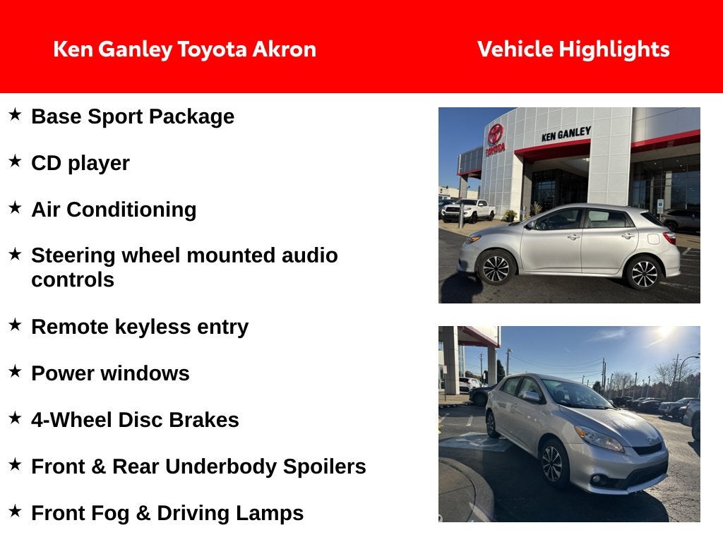 2011 Toyota Matrix Base