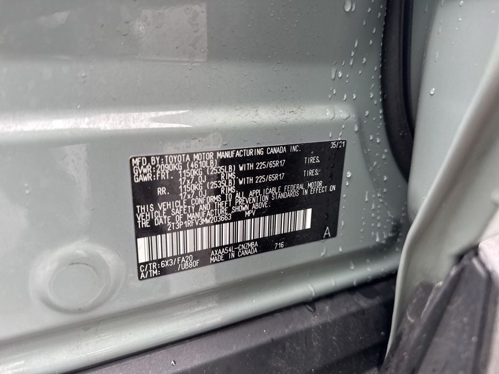 2021 Toyota RAV4 LE