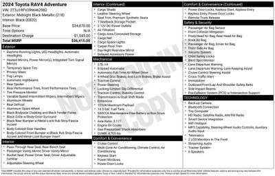 2024 Toyota RAV4 Adventure