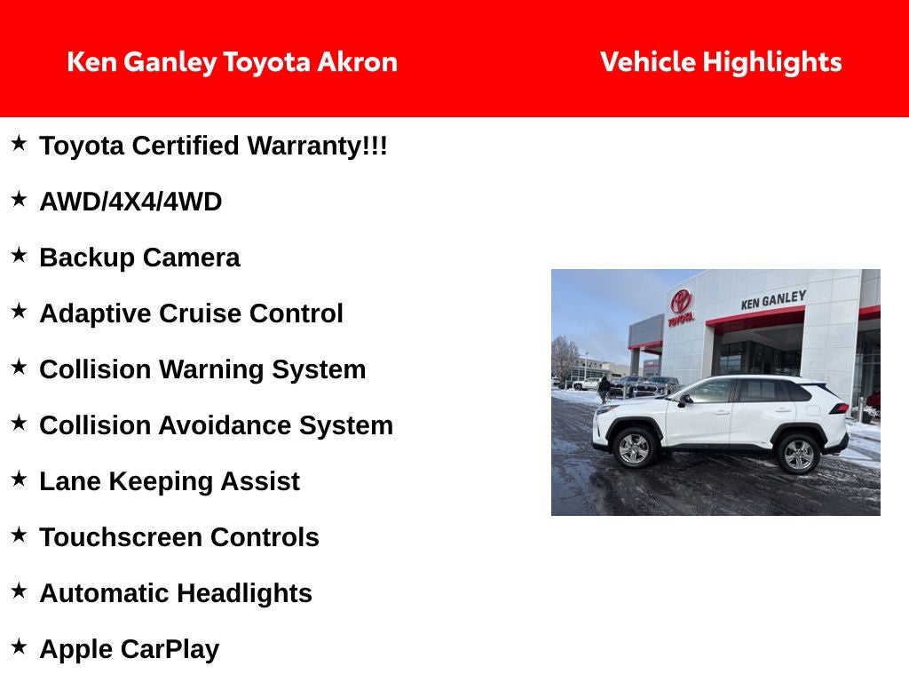 2025 Toyota RAV4 Hybrid LE