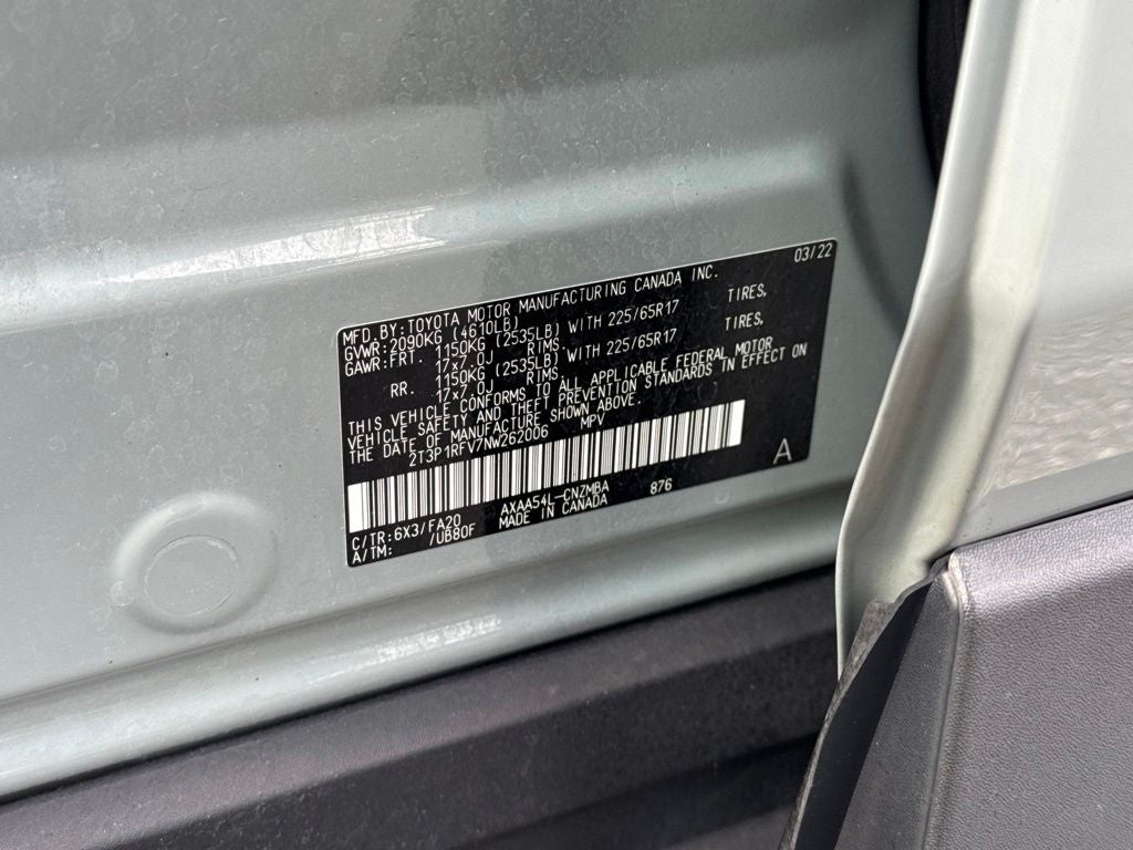 2022 Toyota RAV4 XLE