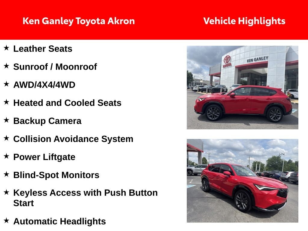 2025 Acura ADX A-Spec Package