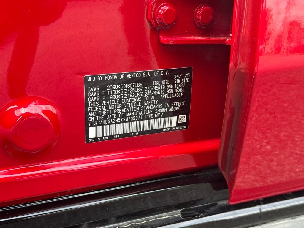 2025 Acura ADX A-Spec Package
