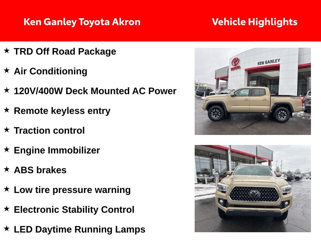 2018 Toyota Tacoma TRD Off-Road V6