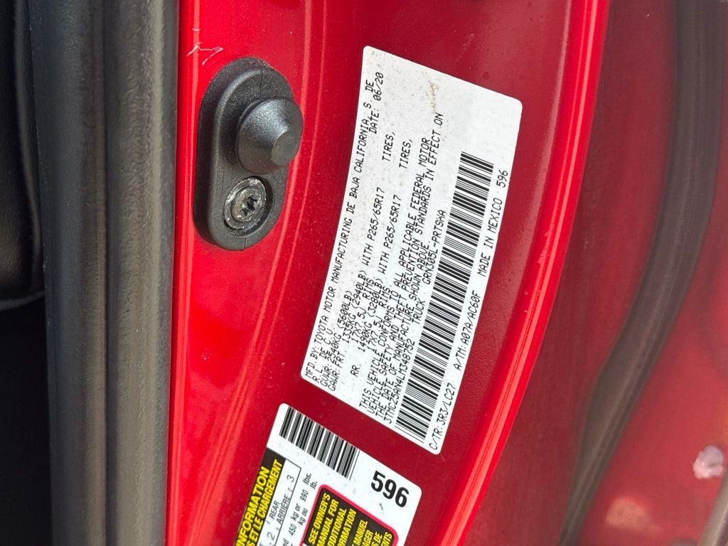 2020 Toyota Tacoma TRD Sport V6