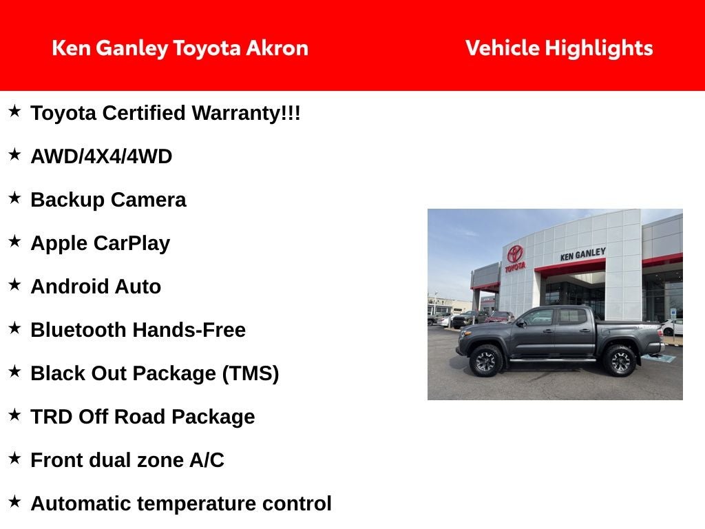 2023 Toyota Tacoma TRD Off-Road V6