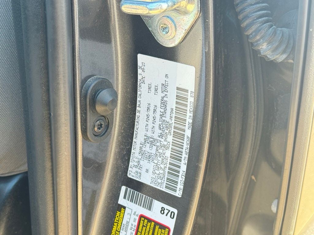 2023 Toyota Tacoma SR V6
