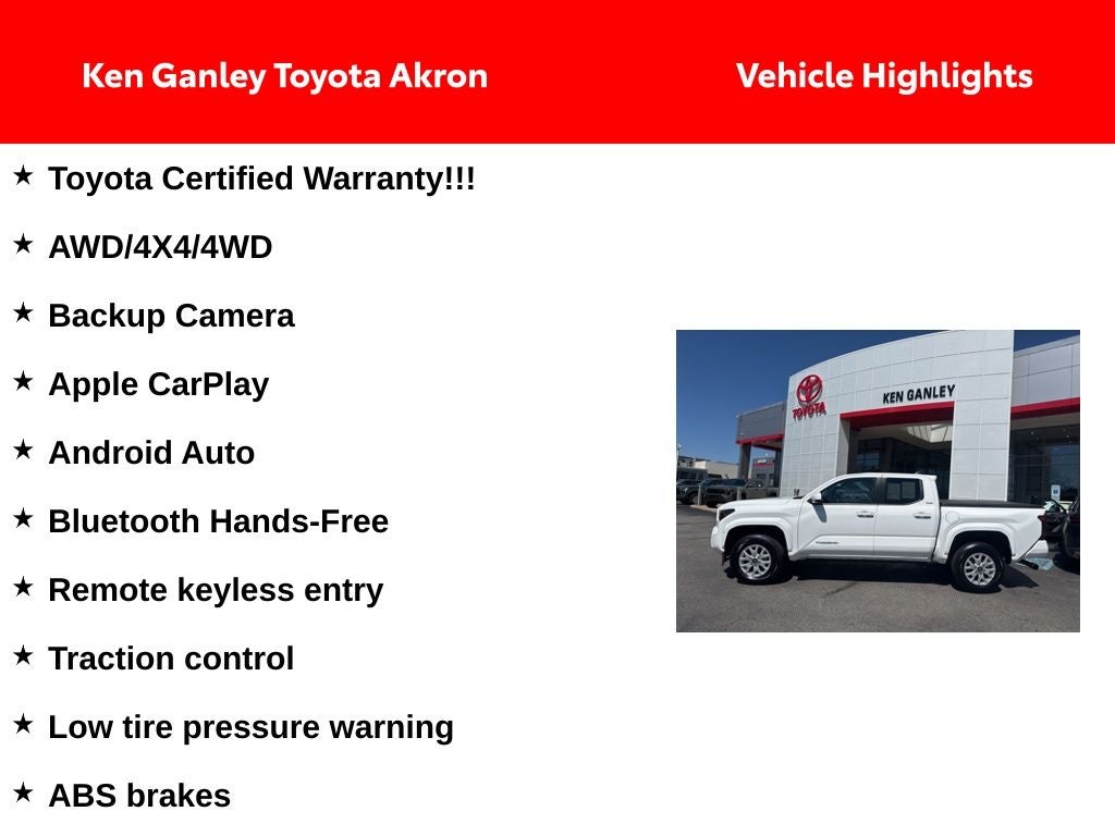 2025 Toyota Tacoma SR5