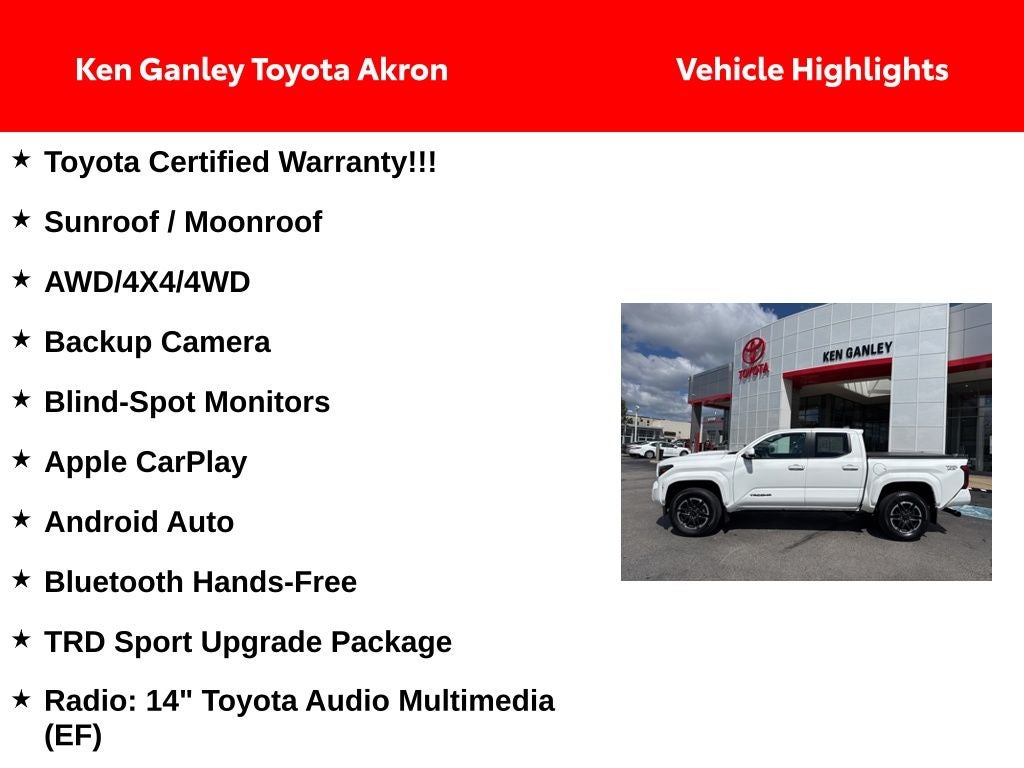 2024 Toyota Tacoma TRD Sport