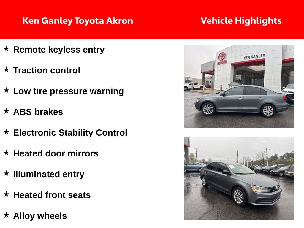 2015 Volkswagen Jetta 1.8T SE