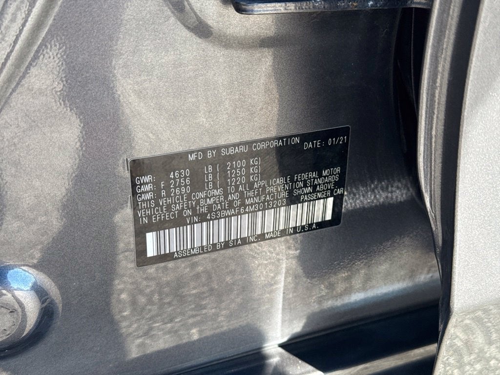 2021 Subaru Legacy Premium