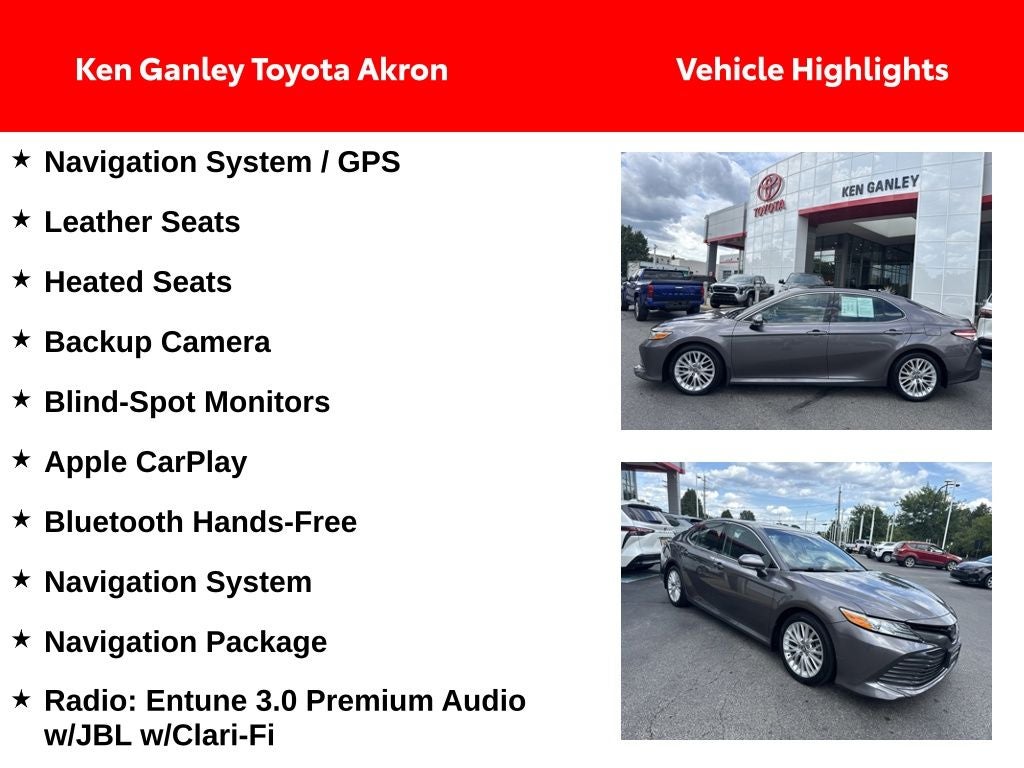 2019 Toyota Camry XLE