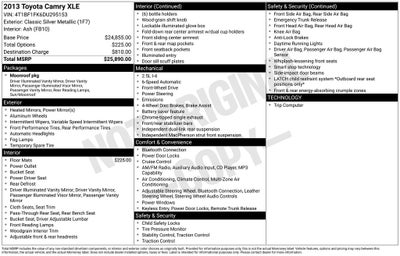 2013 Toyota Camry XLE