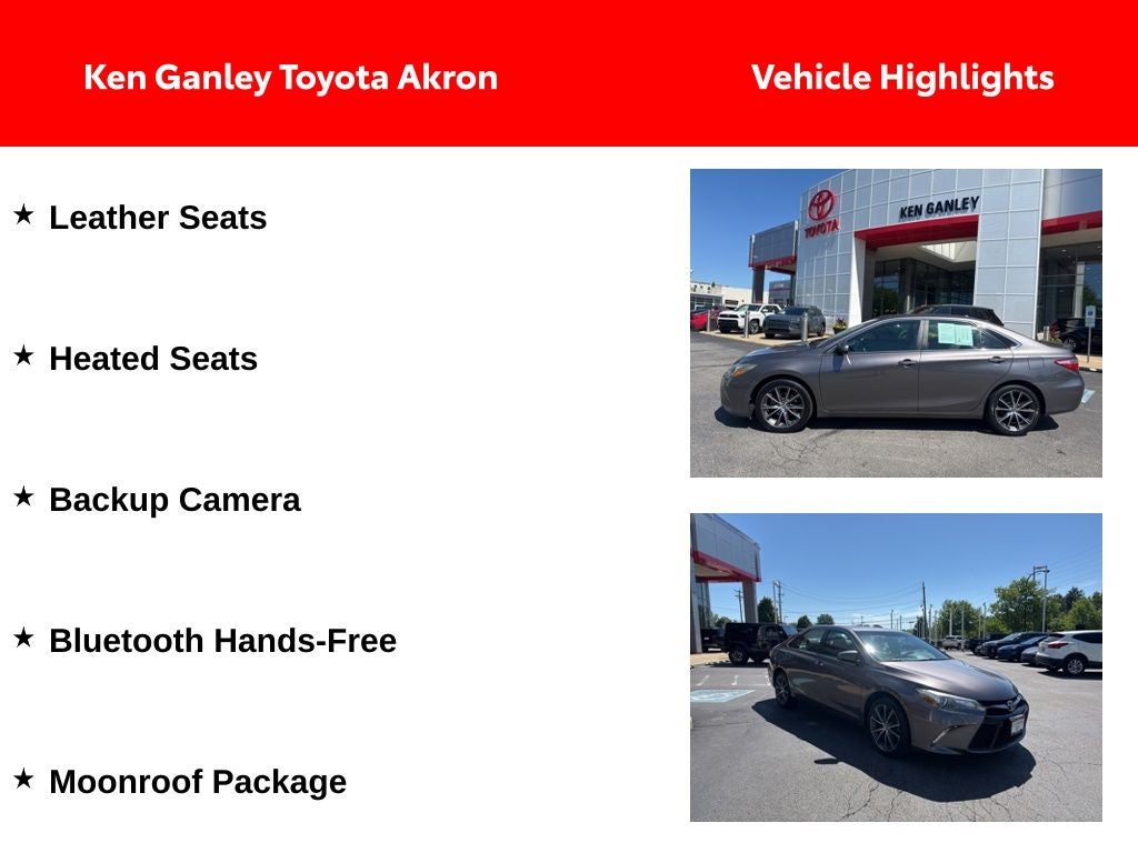 2015 Toyota Camry XSE