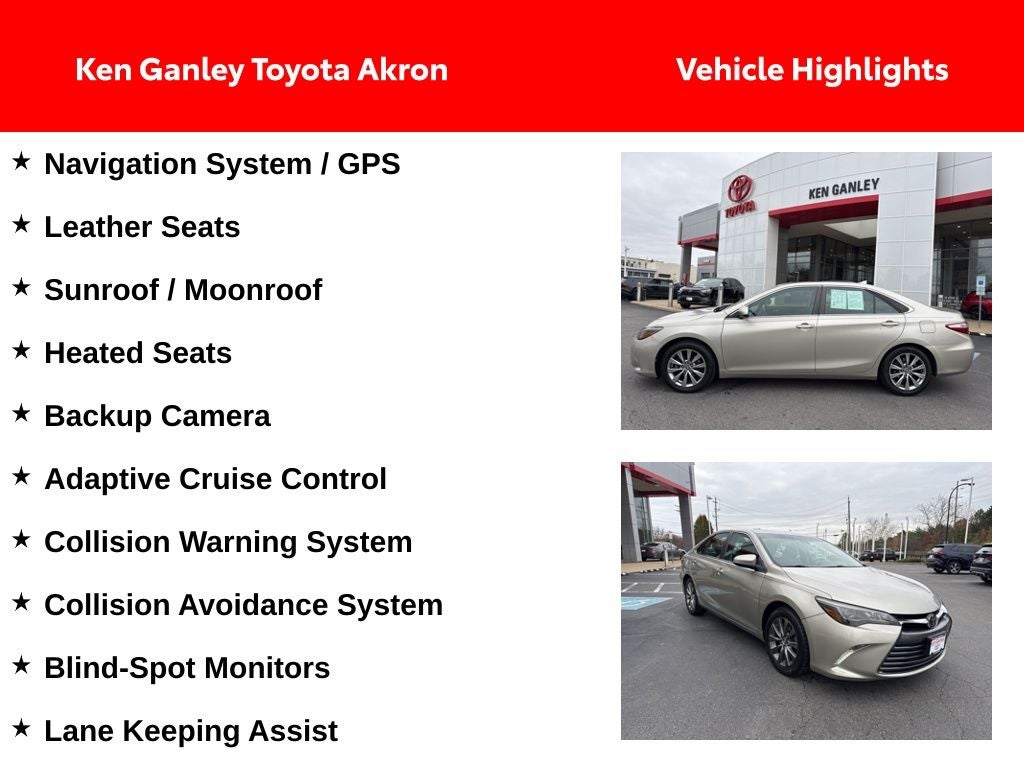 2015 Toyota Camry XLE