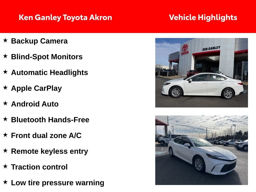 2025 Toyota Camry Base