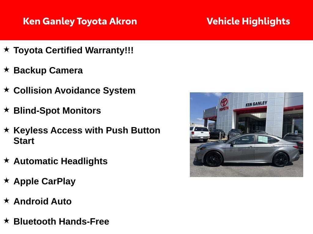 2025 Toyota Camry SE