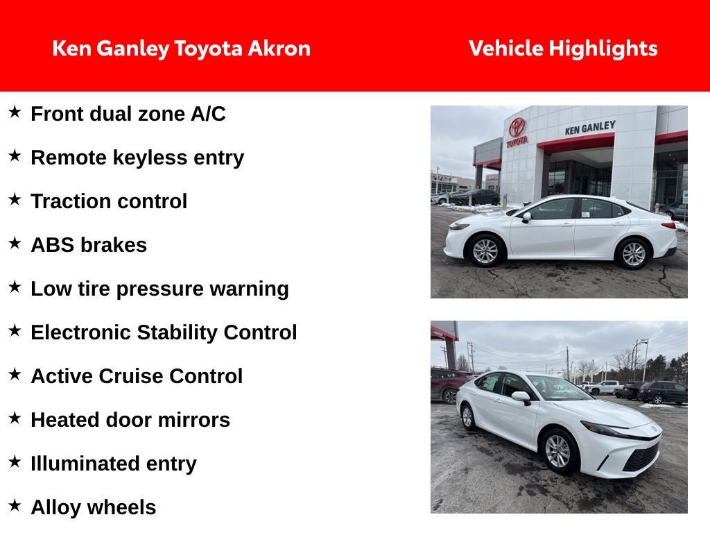 2026 Toyota Camry LE