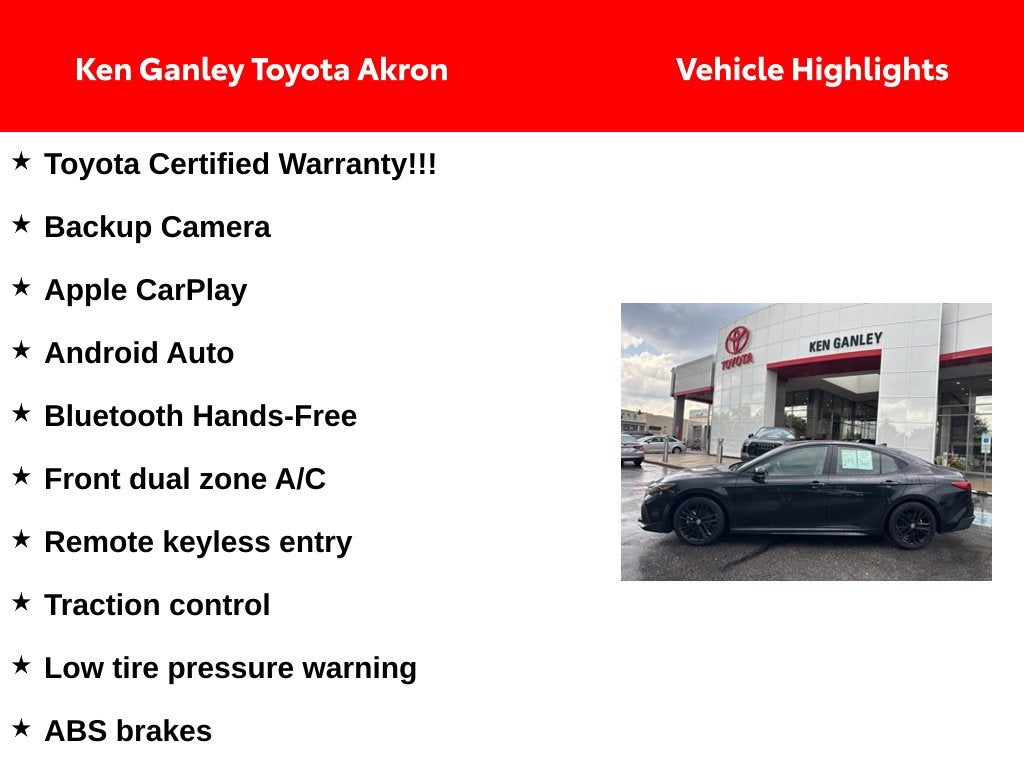 2025 Toyota Camry SE