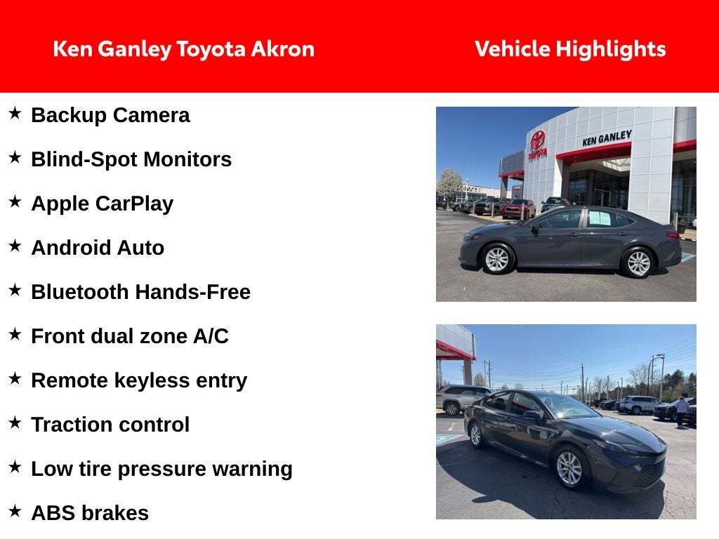 2025 Toyota Camry LE