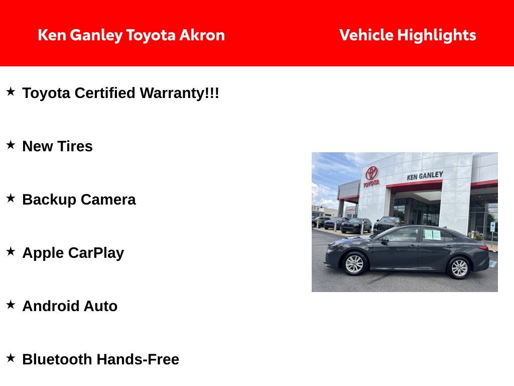 2025 Toyota Camry LE