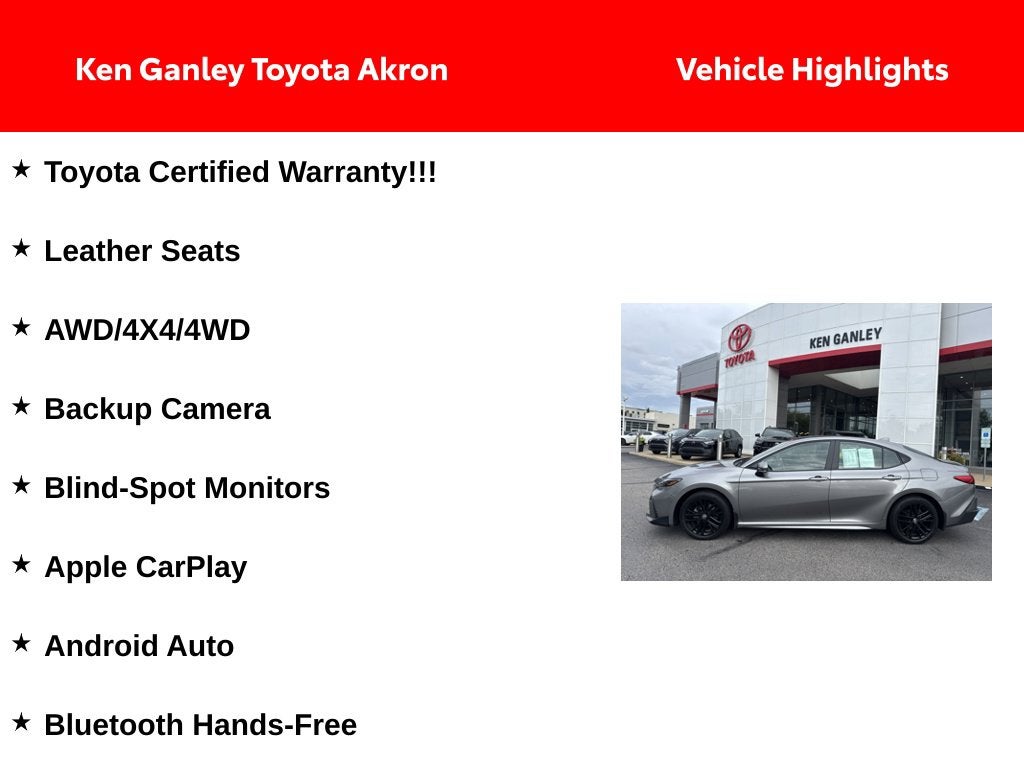 2025 Toyota Camry SE