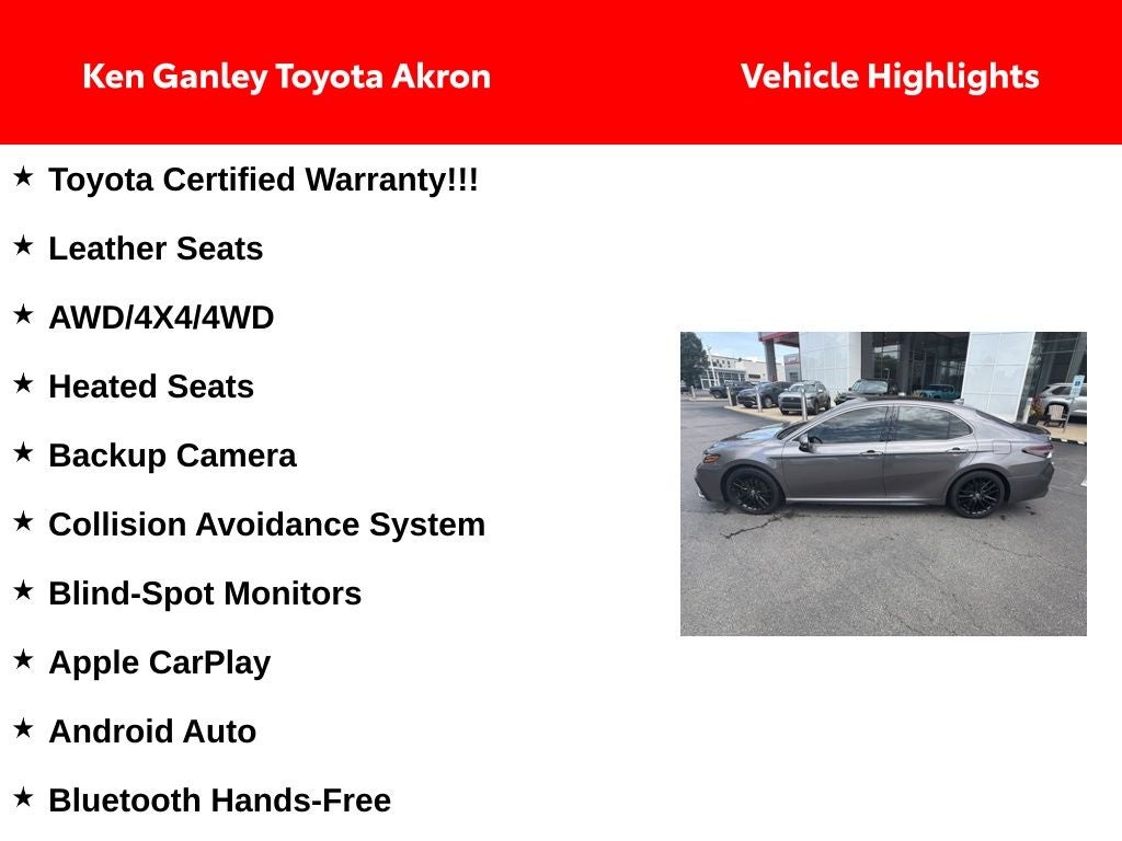 2024 Toyota Camry XSE