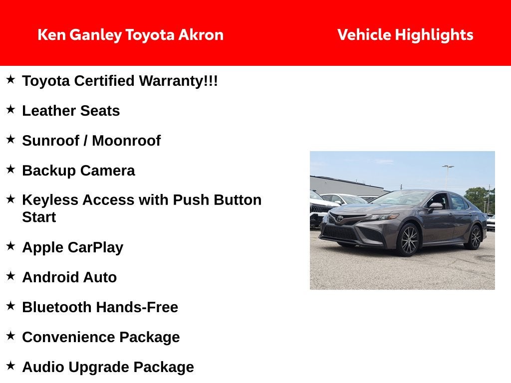 2023 Toyota Camry SE