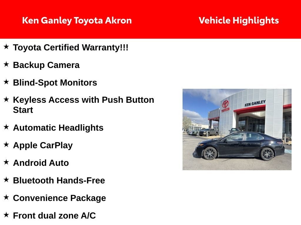 2023 Toyota Camry SE