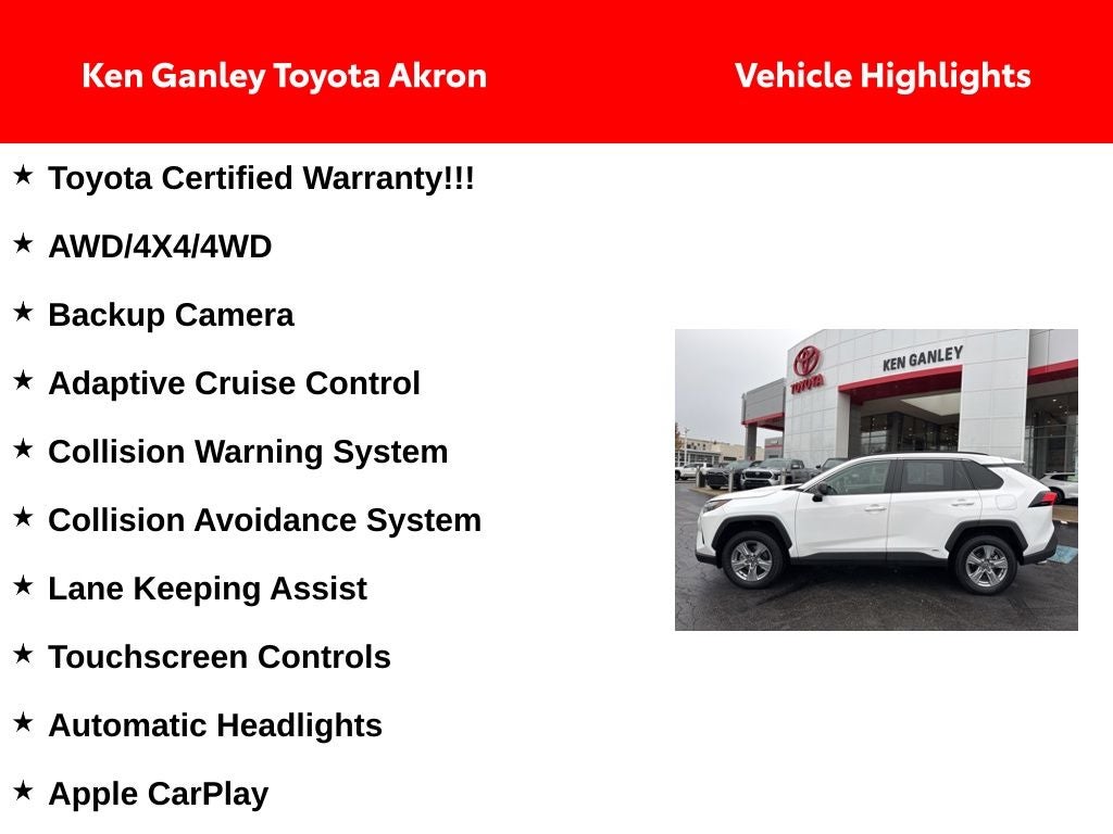 2025 Toyota RAV4 Hybrid LE