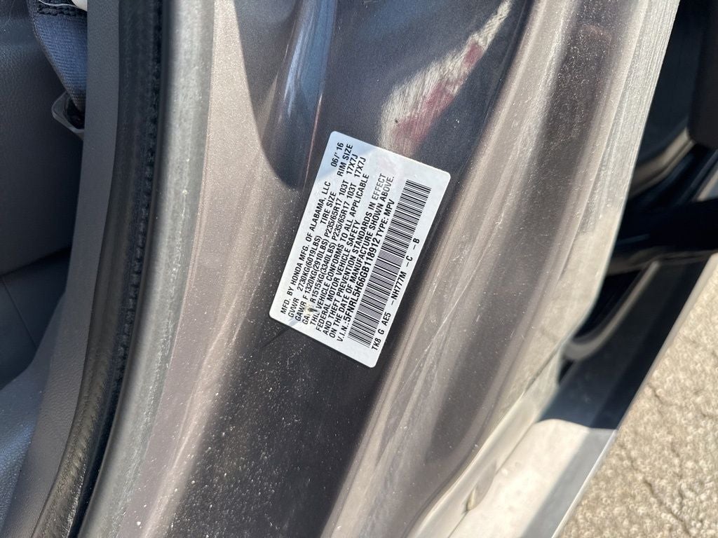 2016 Honda Odyssey EX-L