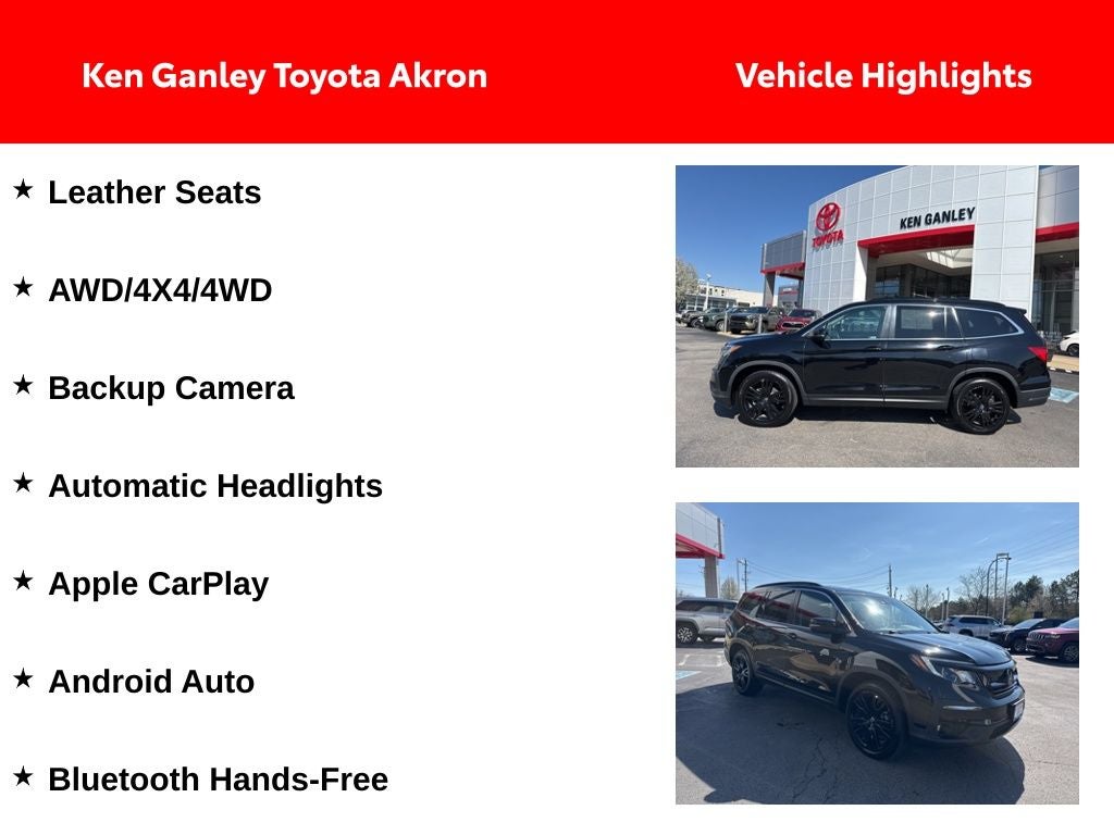 2022 Honda Pilot Special Edition