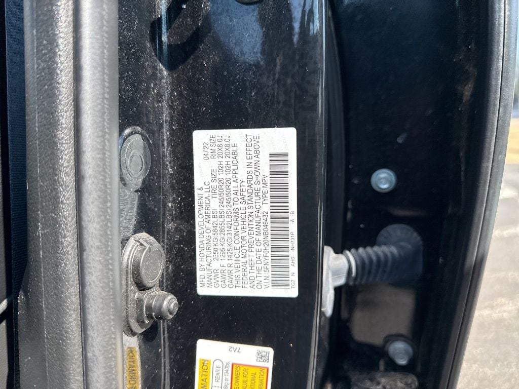 2022 Honda Pilot Special Edition