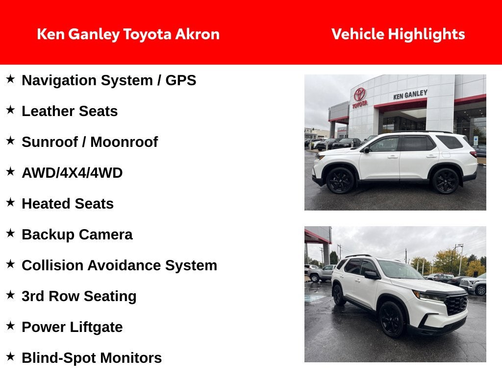 2025 Honda Pilot Black Edition