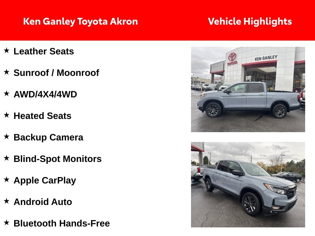 2024 Honda Ridgeline Sport