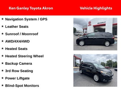 2015 Toyota Sienna Limited Premium 7 Passenger
