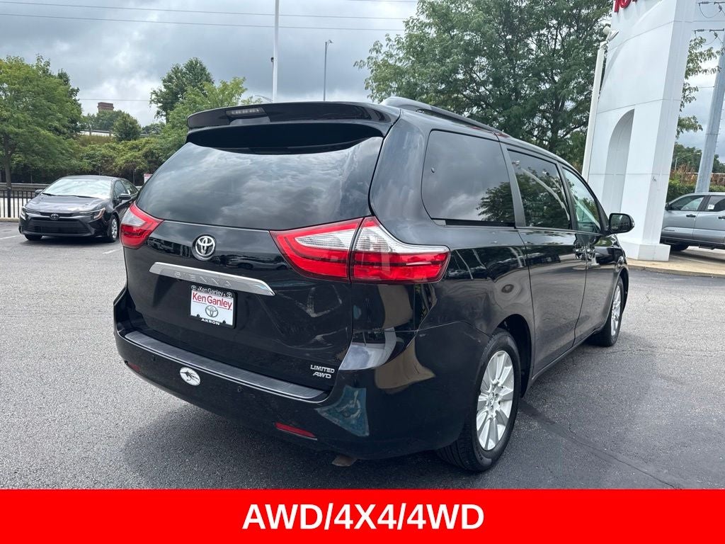2015 Toyota Sienna Limited Premium 7 Passenger