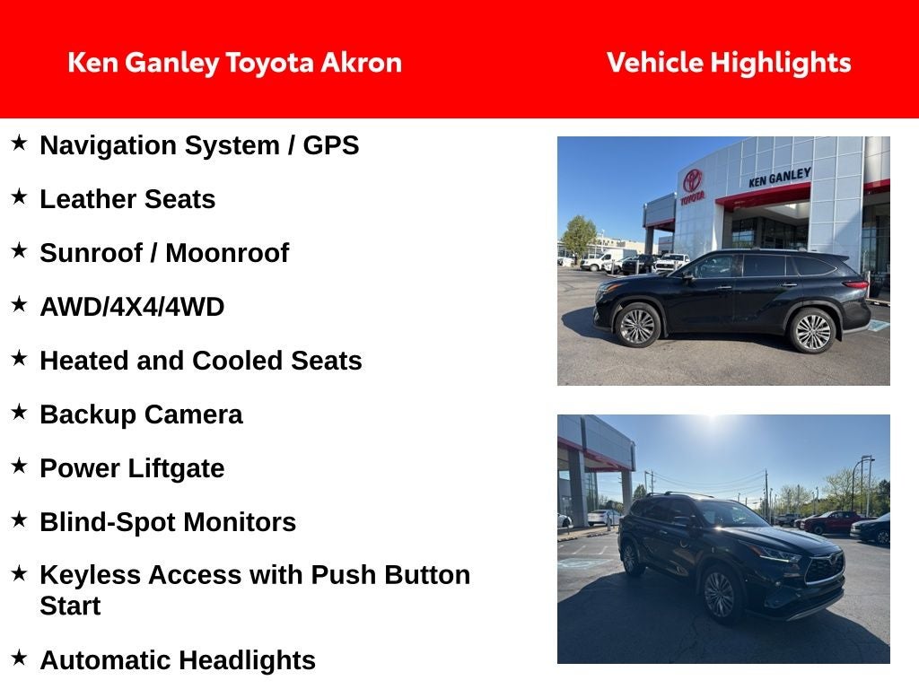 2021 Toyota Highlander Platinum