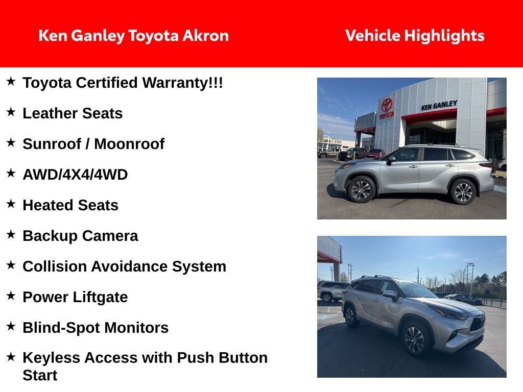 2024 Toyota Highlander XLE