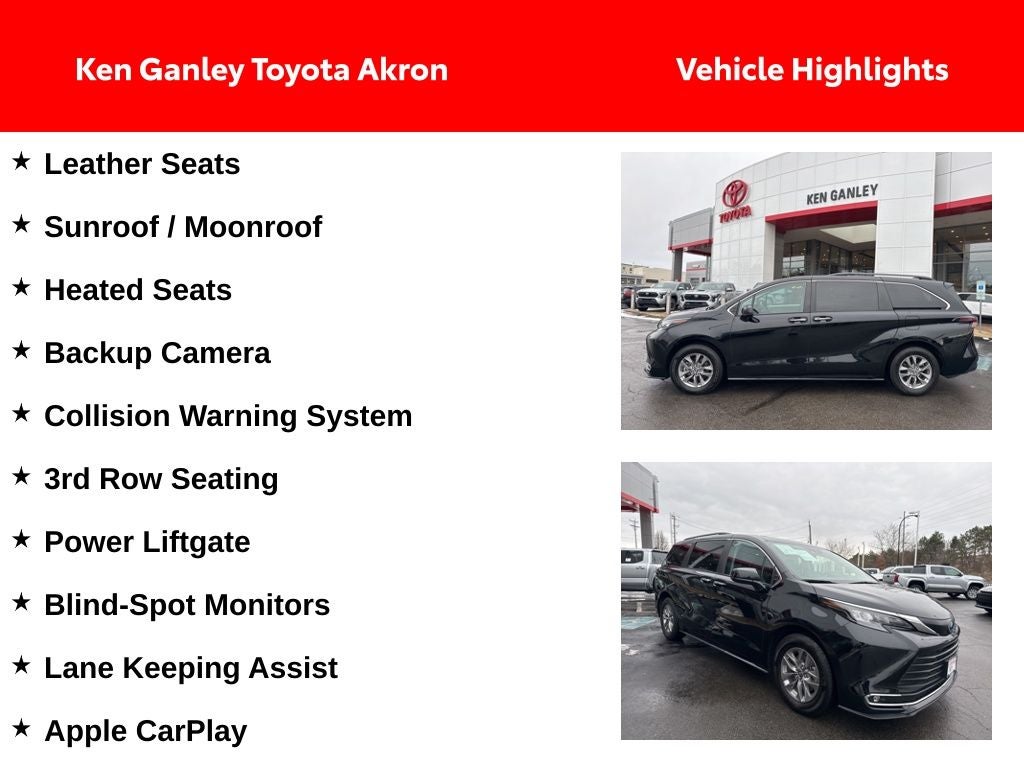 2024 Toyota Sienna XLE
