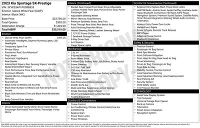 2023 Kia Sportage SX-Prestige