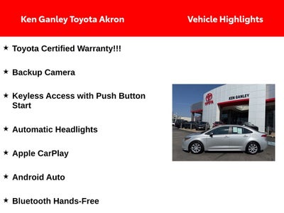 2025 Toyota Corolla LE