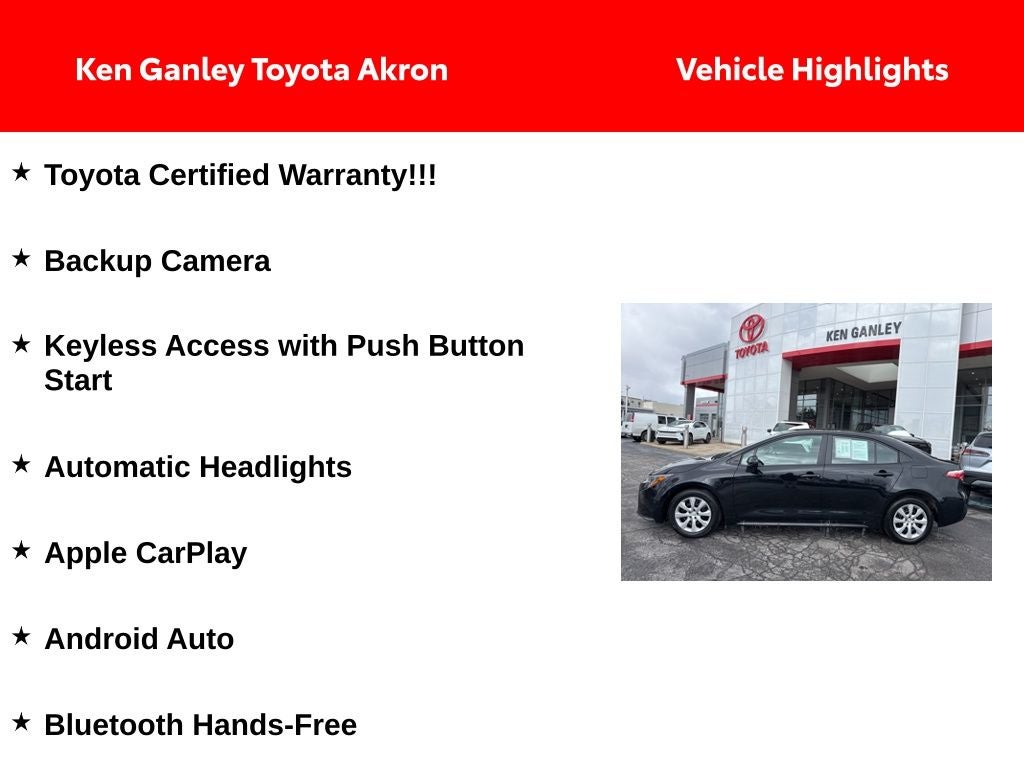 2025 Toyota Corolla LE