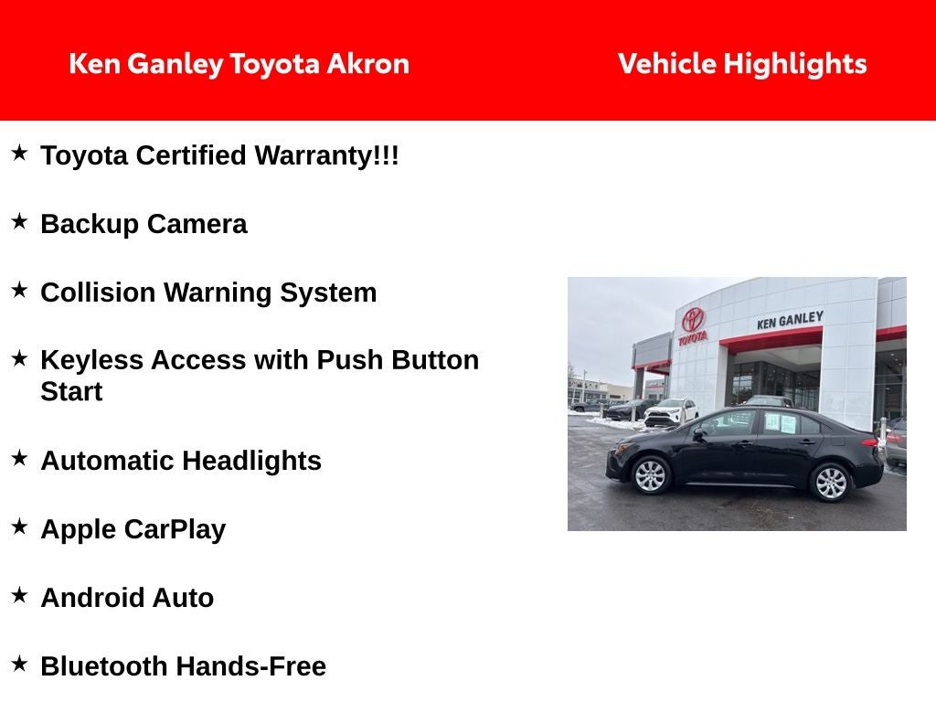 2024 Toyota Corolla LE